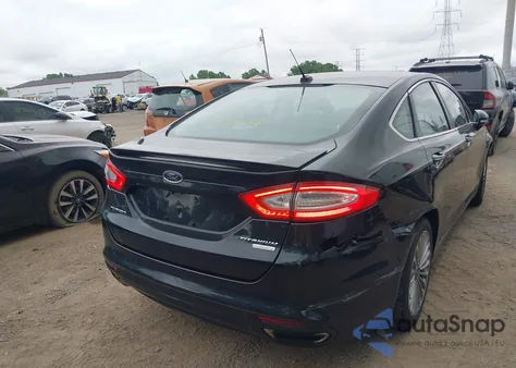 2014 Ford Fusion Titanium из США, поврежденный, VIN 3FA6P0K93ER321965
